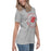 Side view of Katy High School Tigers Women's Relaxed Fit T-shirt 201