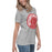 Side view of Katy High School Tigers Women's Relaxed Fit T-shirt 220