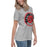 Side view of Lake Travis High School Cavaliers Women's Relaxed Fit T-shirt 220