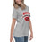 Side view of Lake Travis High School Cavaliers Women's Relaxed Fit T-shirt 221