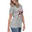 Side view of Lake Travis High School Cavaliers Women's Relaxed Fit T-shirt 214