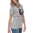Side view of Langham Creek High School Lobos Women's Relaxed Fit T-shirt 226