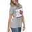 Side view of Lewisville High School Farmers Women's Relaxed Fit T-shirt 223