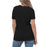 Back view of Hebron High School Hawks Women's Relaxed Fit T-shirt 217