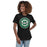 Woman wearing Spring High School Lions Women's Black Relaxed T-shirt 216