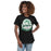 Woman wearing Spring High School Lions Women's Black Relaxed T-shirt 219