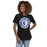 Woman wearing St. Frederick High School Warriors Women's Black T-shirt 220