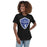 Woman wearing St. Frederick High School Warriors Women's Black T-shirt 225