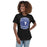 Woman wearing St. Frederick High School Warriors Women's Black T-shirt 207