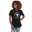 Woman wearing St. Frederick High School Warriors Women's Black T-shirt 226