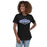 Woman wearing St. Frederick High School Warriors Women's Black T-shirt 009