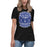 Taylor High School Mustangs Women's Black T-shirt 207