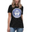 Taylor High School Mustangs Women's Black T-shirt 220