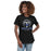 Woman wearing Taylor High School Mustangs Women's Black T-shirt 226