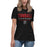 Tomball High School Cougars Women's Black T-shirt 003