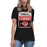 Tomball High School Cougars Women's Black T-shirt 001