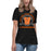 United High School Longhorns Women's Black T-shirt 208