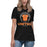 United High School Longhorns Women's Black T-shirt 226