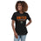 Woman wearing United High School Longhorns Women's Black T-shirt 003