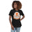 Woman wearing United High School Longhorns Women's Black T-shirt 219