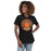 Woman wearing United High School Longhorns Women's Black T-shirt 220