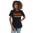 Woman wearing United High School Longhorns Women's Black T-shirt 024