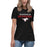 Westfield High School Mustangs Women's Black T-shirt 222