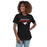 Woman wearing Westfield High School Mustangs Women's Black T-shirt 222