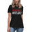 Westfield High School Mustangs Women's Black T-shirt 017