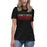 Caney Creek High School Panthers Women's Black T-shirt 024