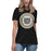 Conroe High School Tigers Women's Black T-shirt 216