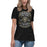 Conroe High School Tigers Women's Black T-shirt 207