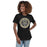 Woman wearing Conroe High School Tigers Women's Black T-shirt 224