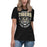 Conroe High School Tigers Women's Black T-shirt 204