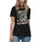 Conroe High School Tigers Women's Black T-shirt 205