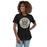 Woman wearing Conroe High School Tigers Women's Black T-shirt 203