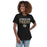 Woman wearing Cypress Park High School Tigers Women's Black T-shirt 017