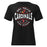 Del Valle High School Cardinals Women's Black T-shirt 218