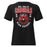 Del Valle High School Cardinals Women's Black T-shirt 204