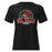 Del Valle High School Cardinals Women's Black T-shirt 221