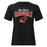 Del Valle High School Cardinals Women's Black T-shirt 234