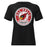 Del Valle High School Cardinals Women's Black T-shirt 220