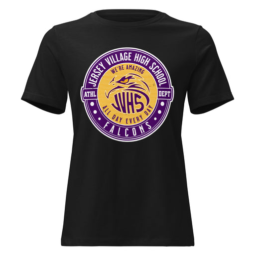 Jersey Village High School Falcons Women's Relaxed Fit T-shirt 224