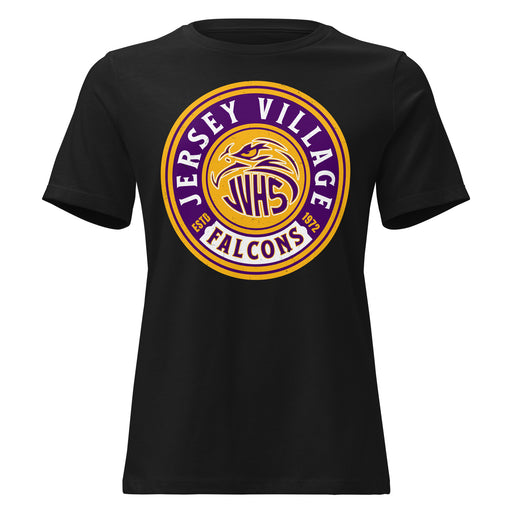 Jersey Village High School Falcons Women's Relaxed Fit T-shirt 220