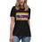 Woman wearing Jersey Village High School Falcons Women's Relaxed Fit T-shirt 098