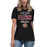 Woman wearing Jersey Village High School Falcons Women's Relaxed Fit T-shirt 034