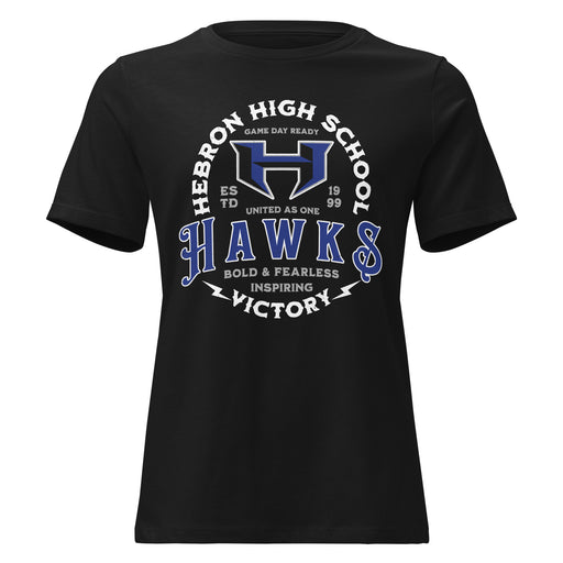 Hebron High School Hawks Women's Relaxed Fit T-shirt 206
