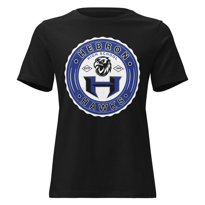 Hebron High School Hawks Women's Relaxed Fit T-shirt 216