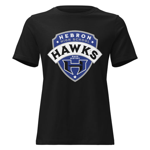 Hebron High School Hawks Women's Relaxed Fit T-shirt 221