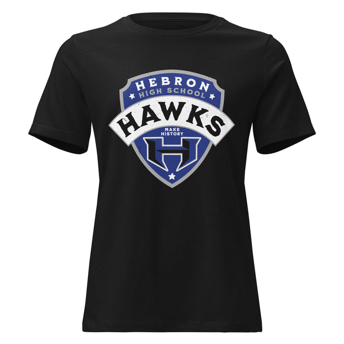 Hebron High School Hawks Women's Relaxed Fit T-shirt 221